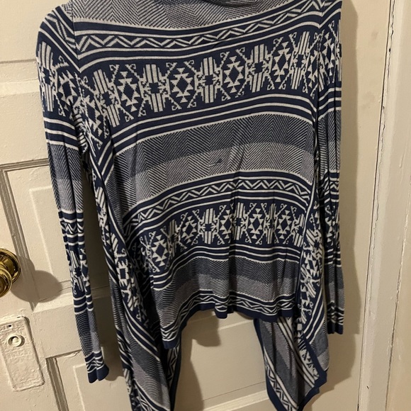 Blue cardigan, size small - Picture 2 of 3